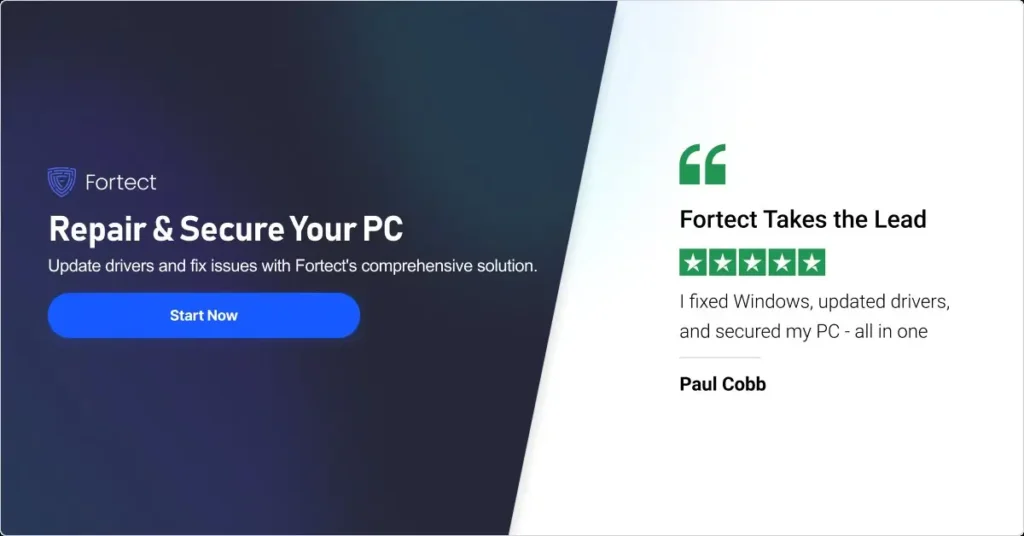Fortect - Repair & Secure Your PC