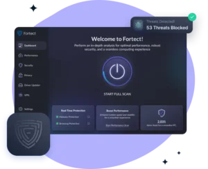 Fortect PC Suite - Dashboard